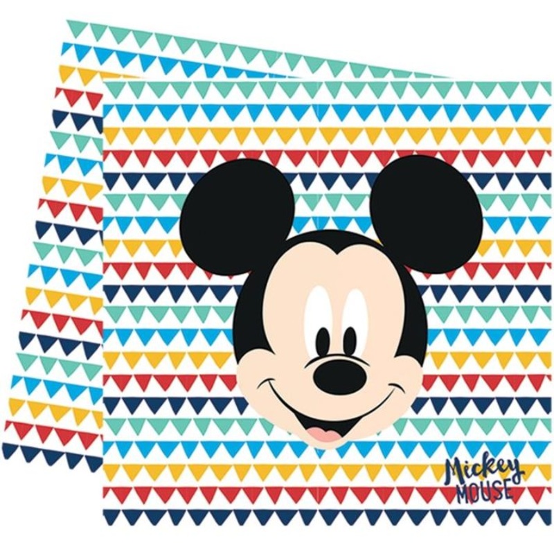 Mickey Mouse Awesome 3ply Party Napkins | Serviettes Pack of 20