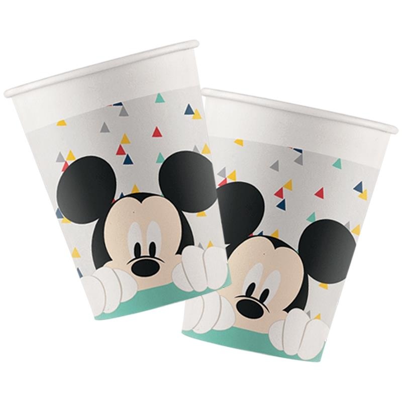 Mickey Mouse Awesome Paper Party Cups 200ml Pack of 8