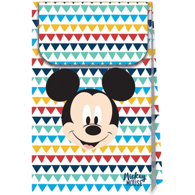 Mickey Mouse Awesome Paper Party Favour | Loot Bags Pack of 6