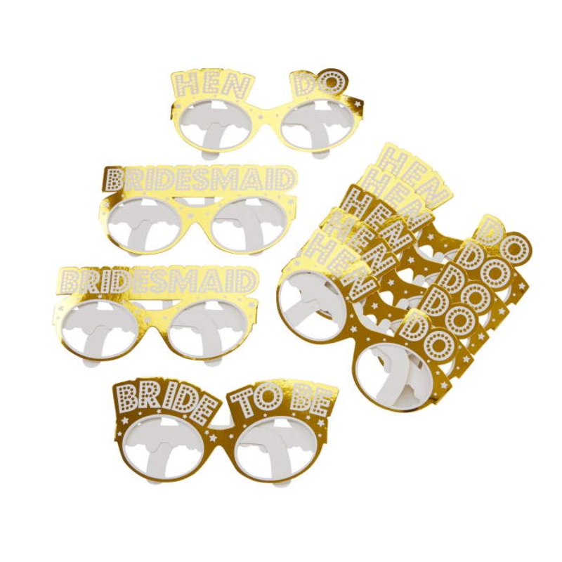 Woo Hoo | Hen Party Glasses Party Favours Pack of 8