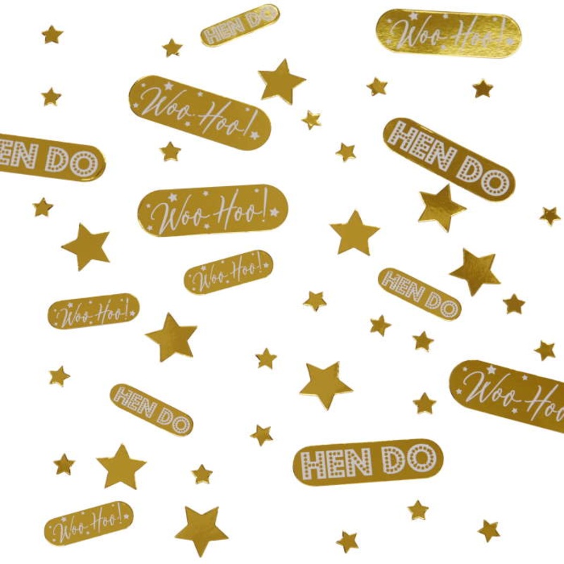 Woo Hoo | Hen Party Table Confetti | Decoration