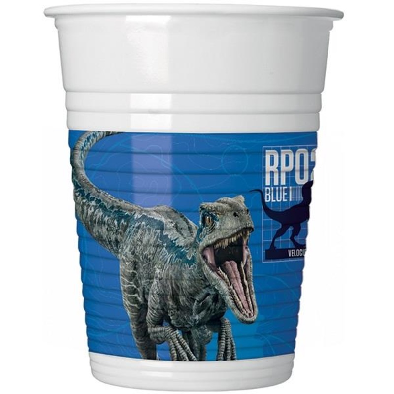 Jurassic World Fallen Kingdom Party Cups Pack of 8