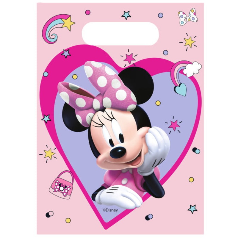 Minnie Mouse Junior Party Bags 6 Pack