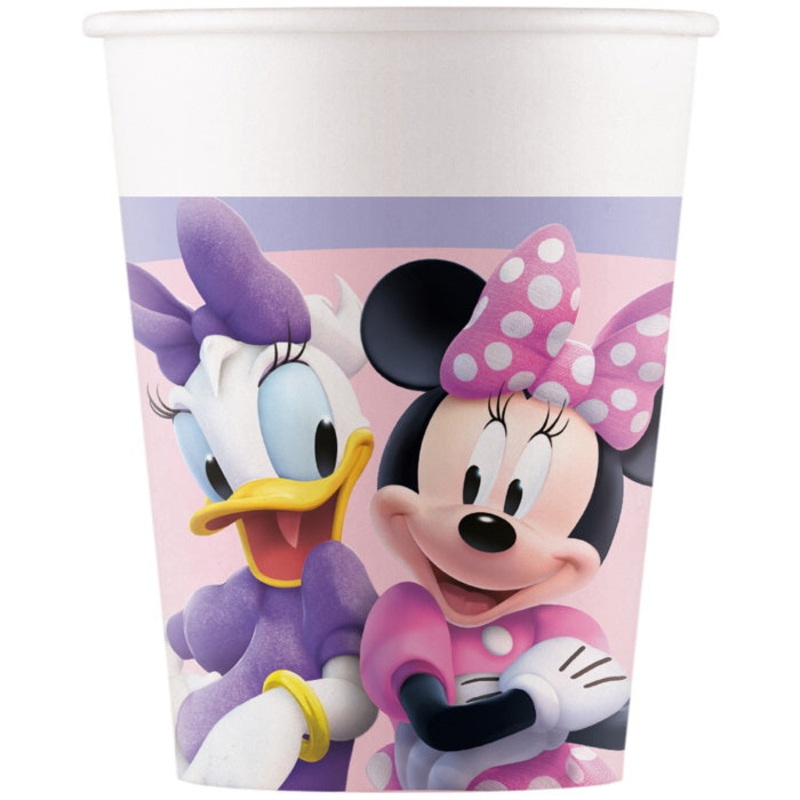 Minnie Mouse Junior Party Cups 8 Pack