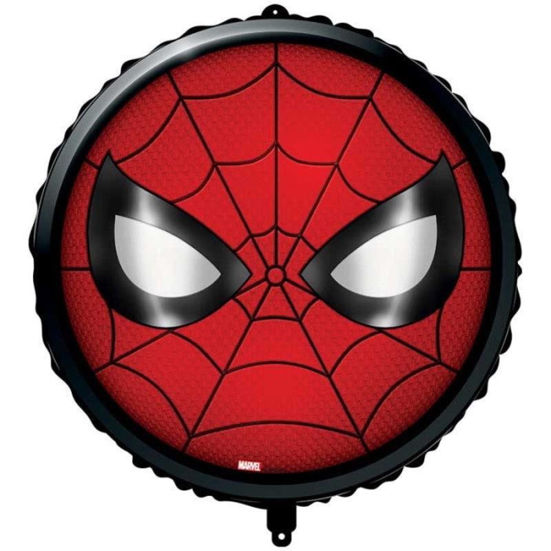 Spiderman Face Foil Balloon 18 inches