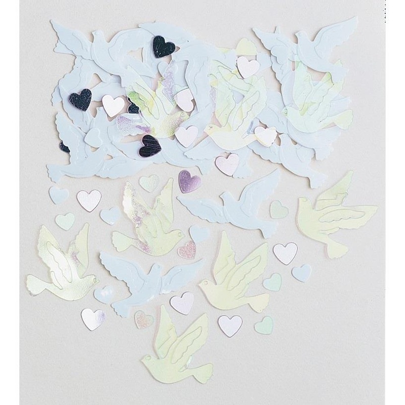 Dove Wedding Table Confetti