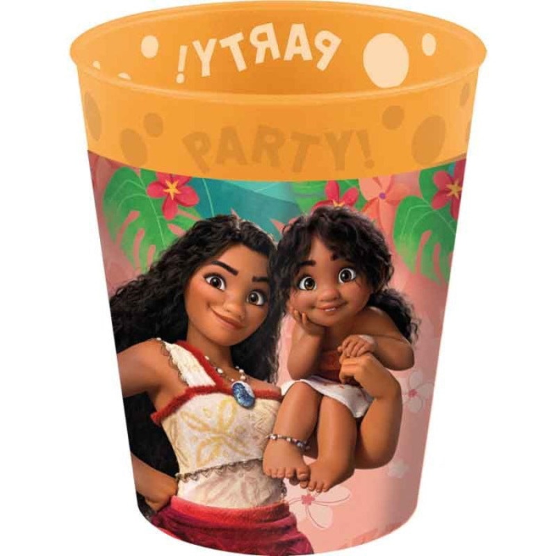 Moana Plastic Cups 4 Pack