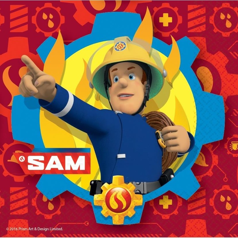 Fireman Sam Napkins Pack of 20