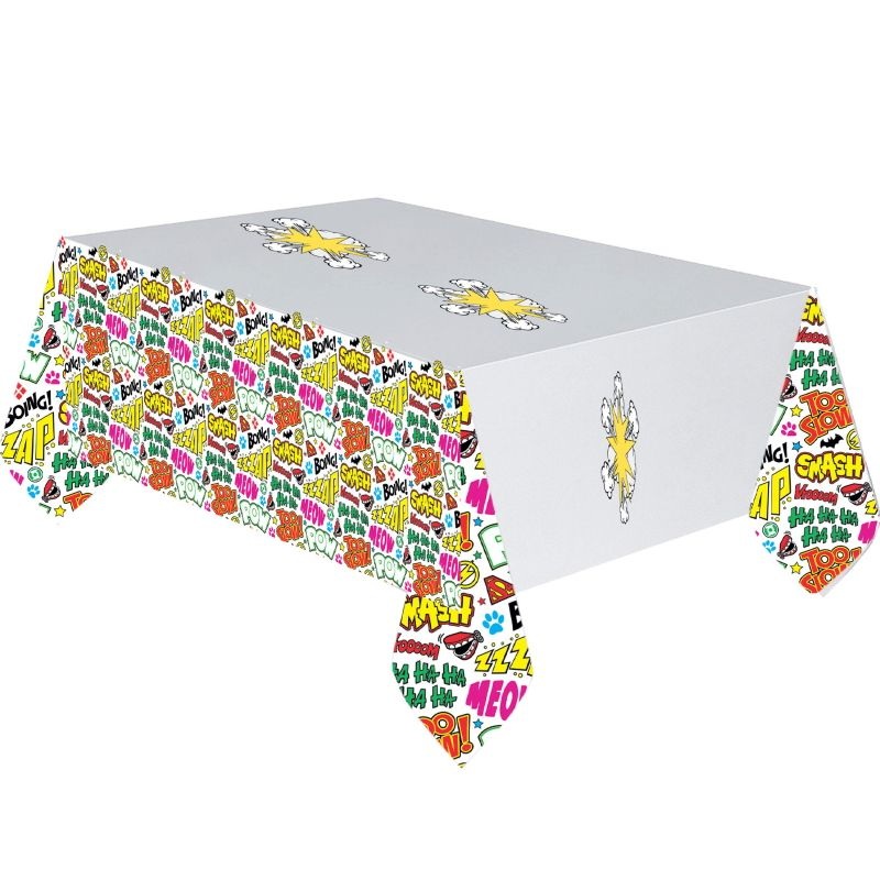 Justice League Tablecloth - Comic Print