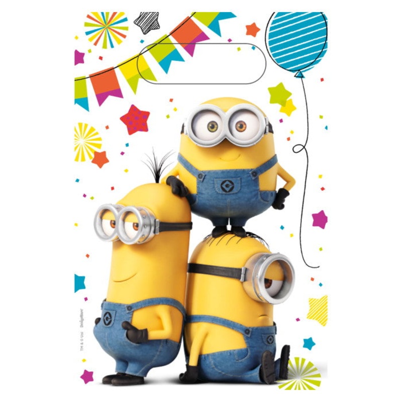 Minion Party Bags Pack of 8