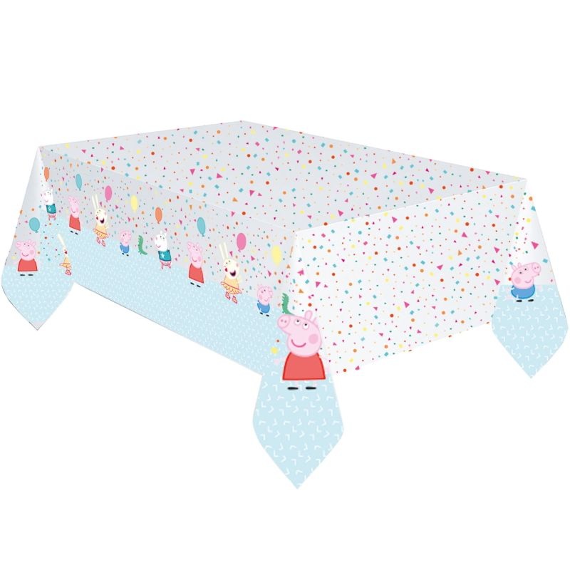 Rainbow Peppa Pig Tablecloth