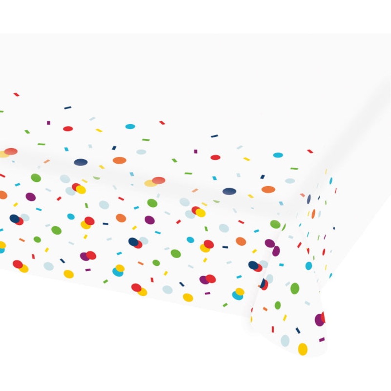 Rainbow Tablecloth - Confetti