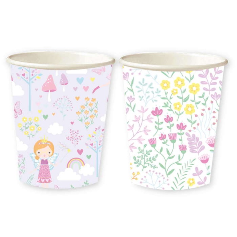 Fairy Princess Paper Cups Pack of 8