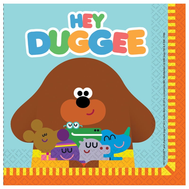 Hey Duggee Napkins Pack of 16