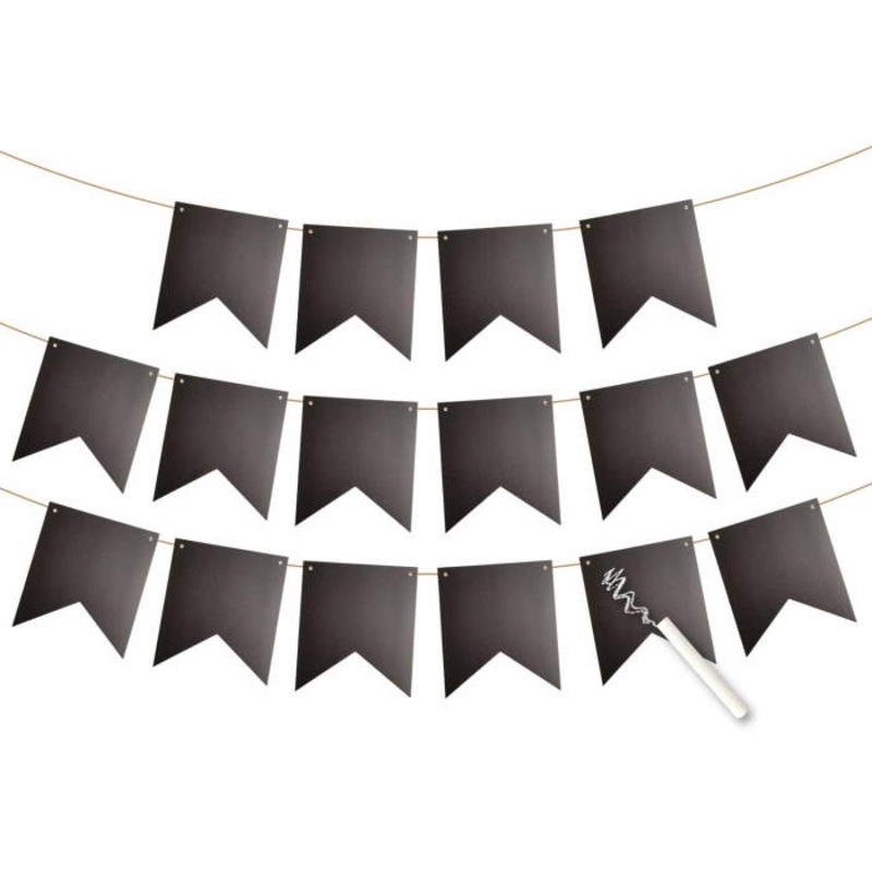 Chalkboard Personalisable Party Banner | Decoration