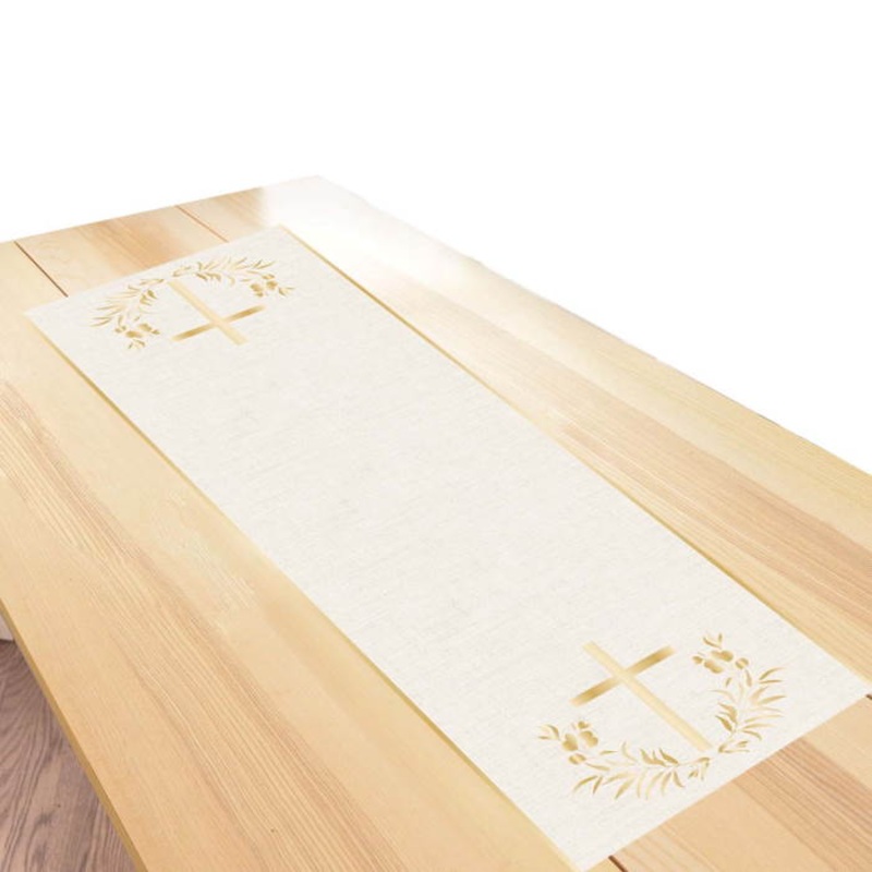 Floral Holy Communion Table Runner