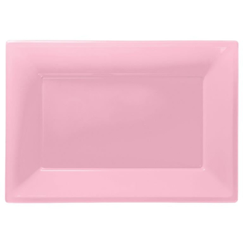 Light Pink Serving Platters Pack of 3