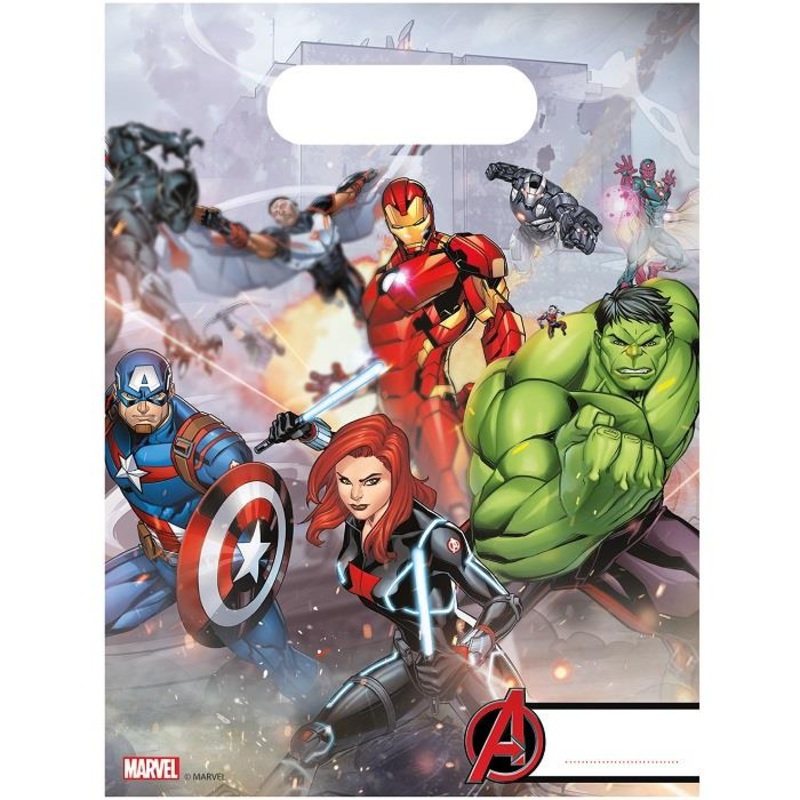Mighty Avengers Party Bags Pack of 6
