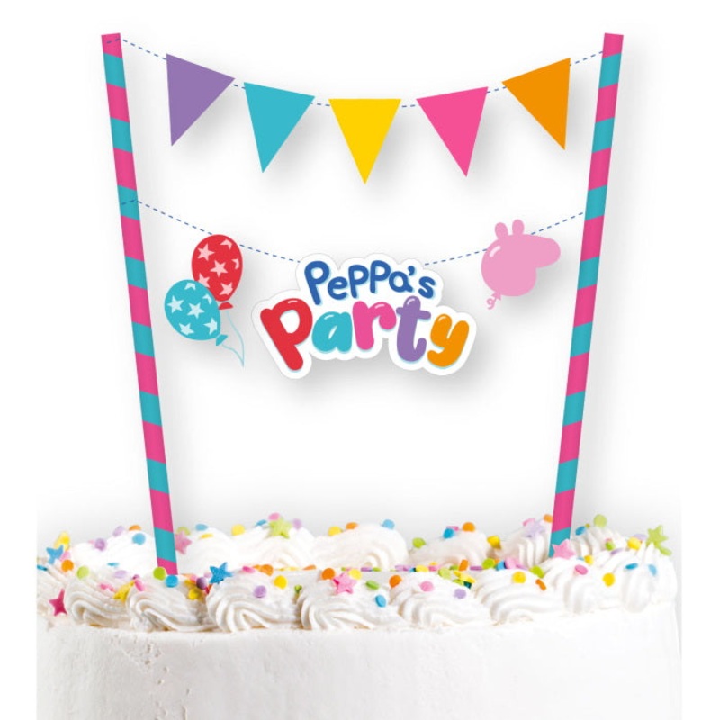 Peppa Pig Cake Decoration