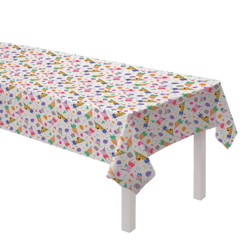 Peppa Pig Paper Table Cover 120 x 180cm