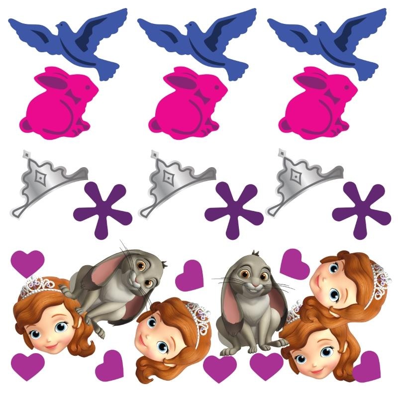Sofia the First Party Table Confetti | Decoration - Buy Online