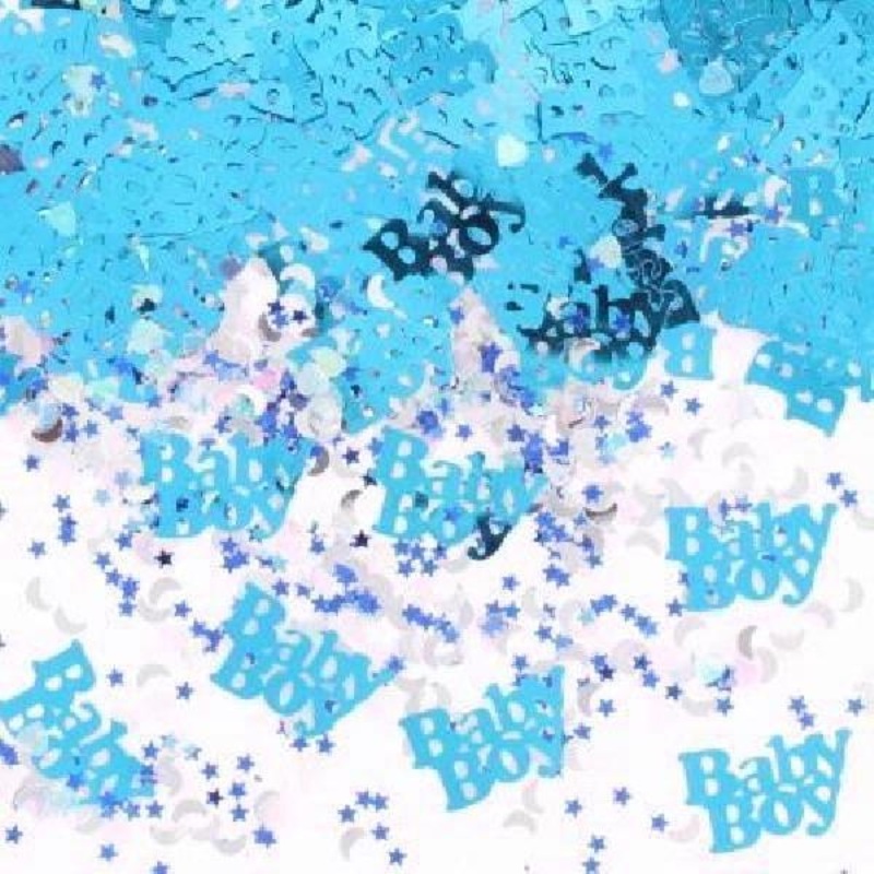 Blue Baby Boy Table Confetti