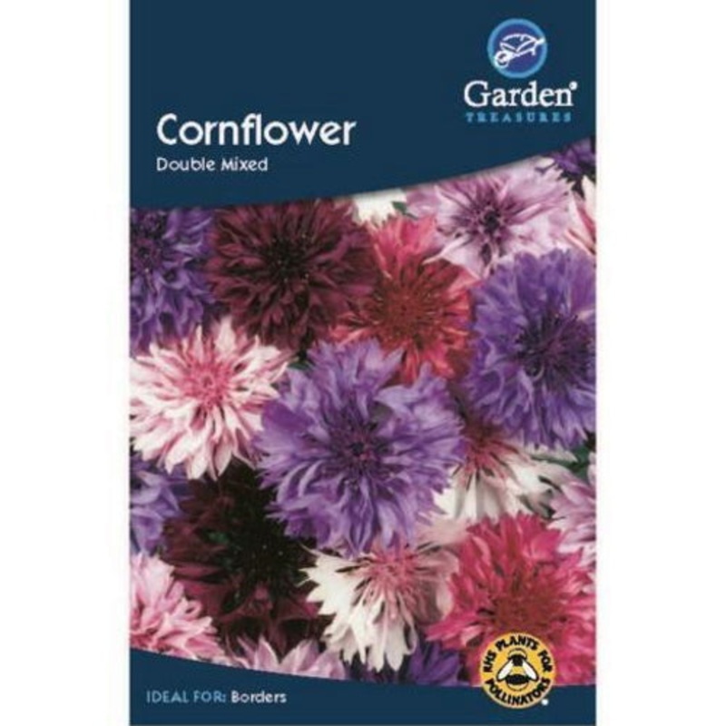 Cornflower Double Mixed Seeds