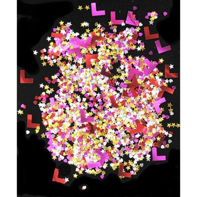 Hen Party | L Plate Multicoloured Table Confetti | Decoration - Buy Online