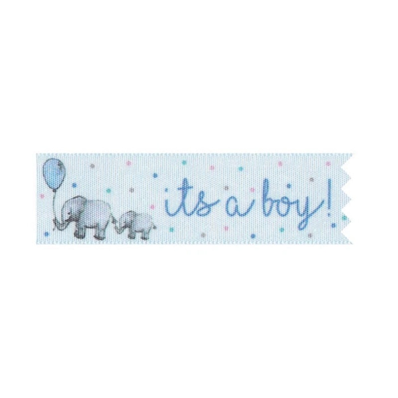 Its a Boy Baby Shower Cake Ribbon