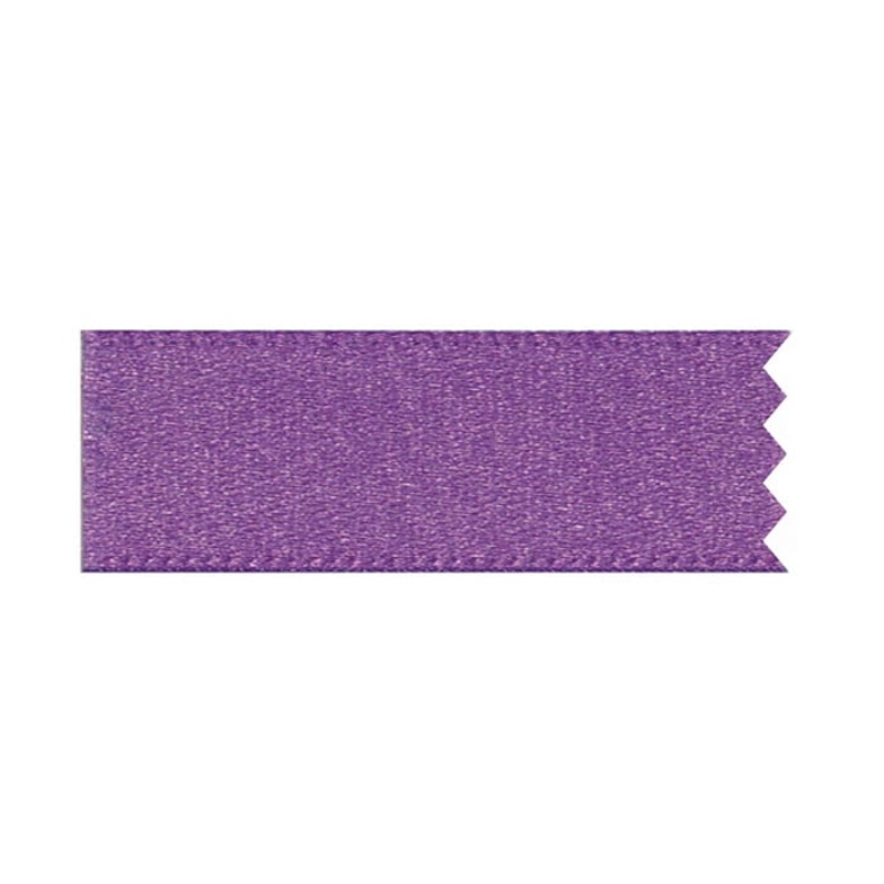 Purple Satin Cake Ribbon | Decoration