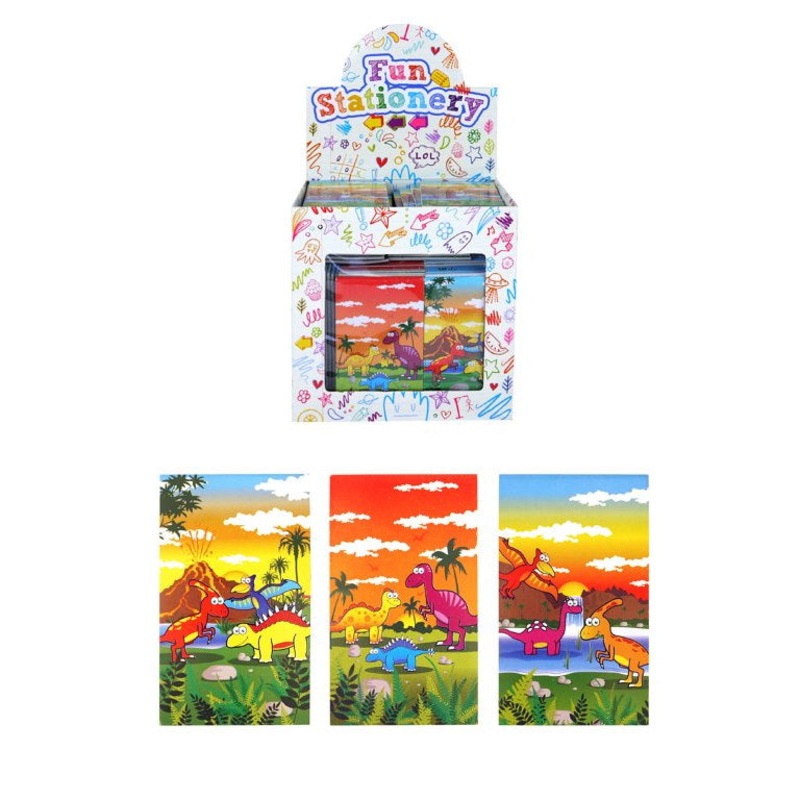 Mini Dinosaur Notepad Party Bag Filler