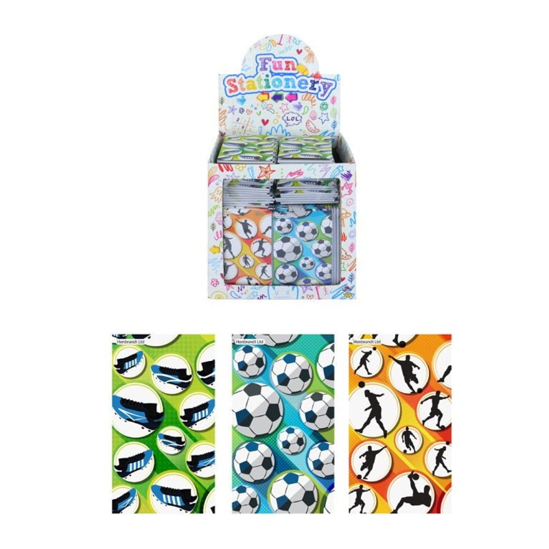 Mini Football Notebook Party Bag Filler