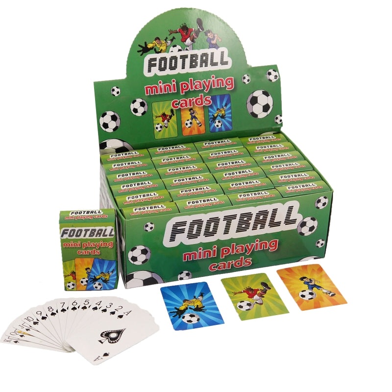 Mini Football Playing Cards