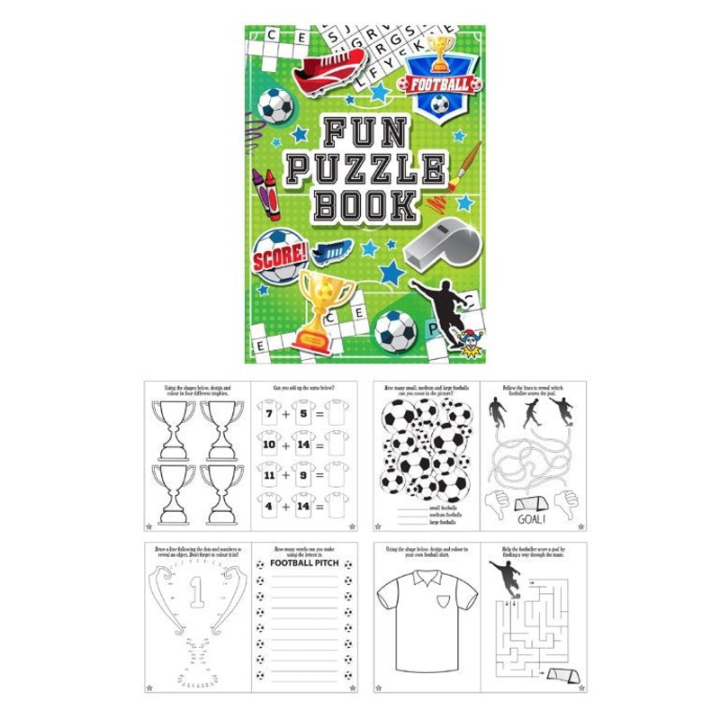 Mini Football Puzzle Book