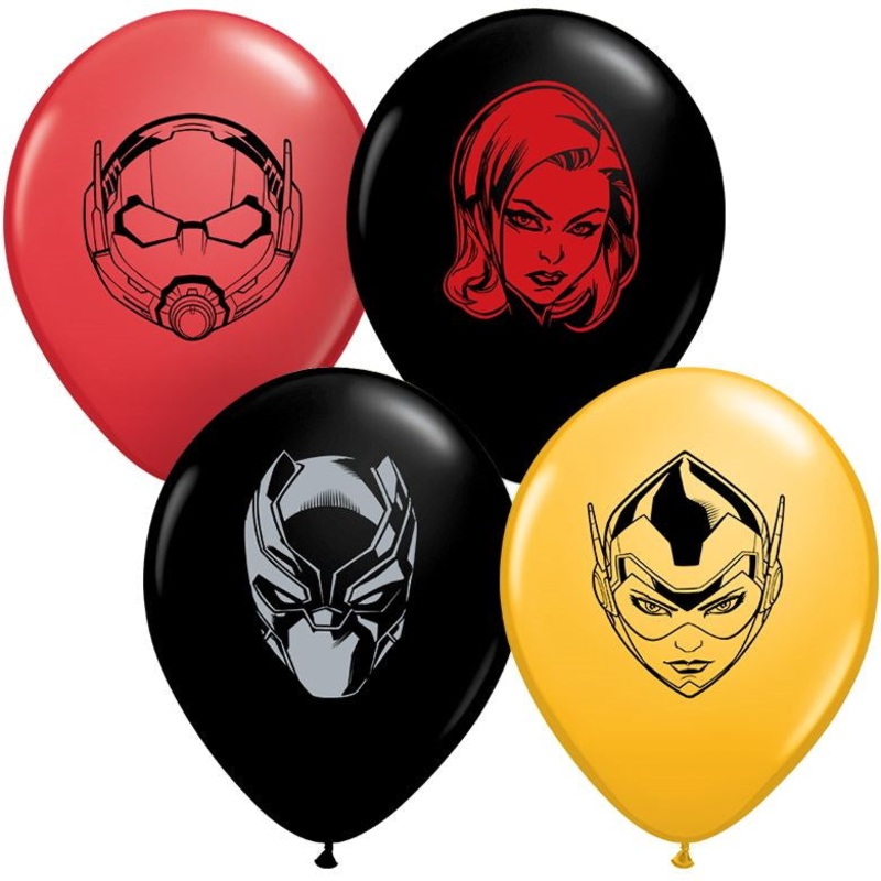 Small Marvel Avengers Theme Latex Balloons