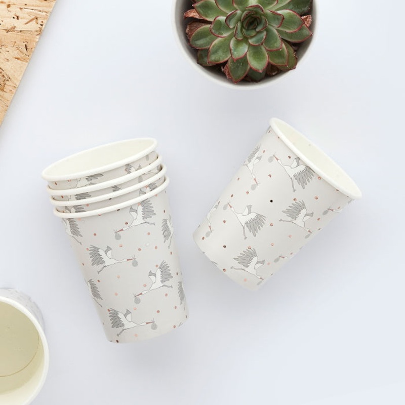 Hello Little One Baby Shower Paper Cups Pack of 10