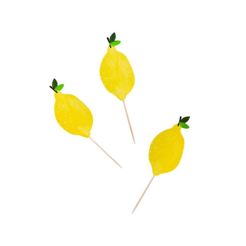 Lemon Food Picks 12 Pack
