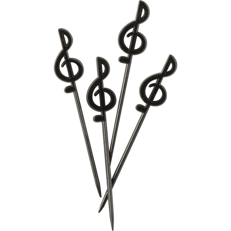 Music Cake Toppers Double Cleffs