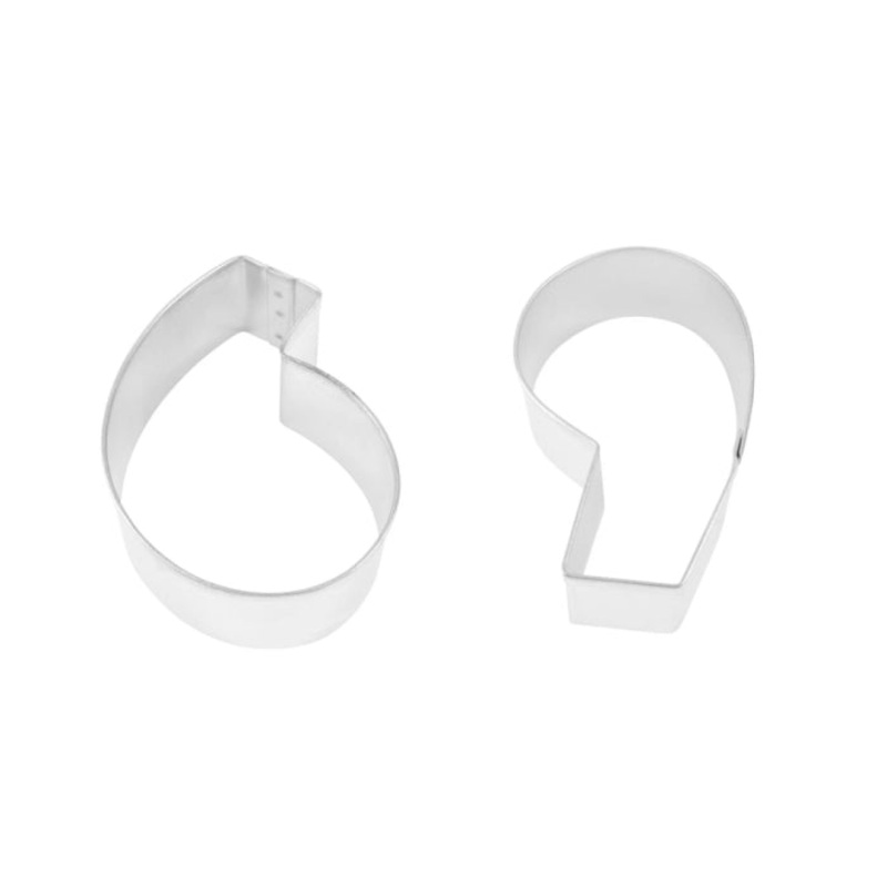 Number 6 or 9 Shaped Cookie Cutter
