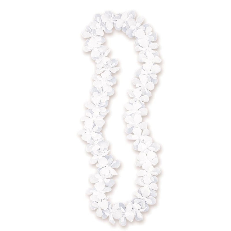 White Hawaiian Leis
